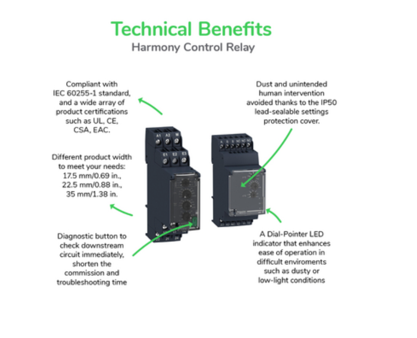 Gərginlik relesi RM35UA13 24V 5A IEC Schneider