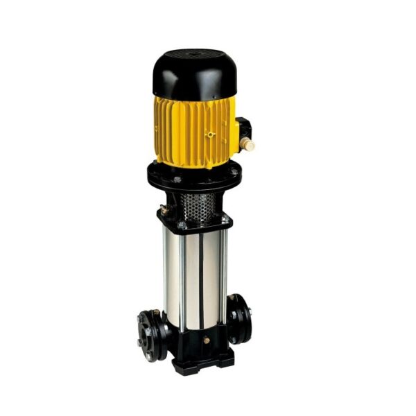 ESPA VE 121/7 N NASOS 9.2 KW ESPA Sağlam və yığcam nasosun tələb olunduğu yerlərdə evlərin, suvarma sistemlərinin və təmiz su nasosu tətbiqlərinin təzyiqi üçün nəzərdə tutulmuş, şaquli icrada sərt şaft birləşməli çoxpilləli mərkəzdənqaçma elektrik nasosları. Bir çox avadanlıqda paralel işləmək üçün nəzərdə tutulmuşdur, onlar təzyiq avadanlığı üçün optimallaşdırılmış həlldir.Onun müxtəlif müstəvilərdə sorma və boşaltma flanşları sistemi quraşdırma və texniki xidmətin aparılmasını asanlaşdırır, həmçinin klapan və sensor avadanlıqlarına əlçatanlığı asanlaşdırır. Onun etibarlılığı bir çox şəraitdə işləmək qabiliyyətinə əlavə olunur və onun uyğunluğu enerjiyə qənaət və quraşdırma səmərəliliyi meyarları ilə işini avtomatlaşdırmaq üçün ESD dəyişən sürət idarəetmə modulunu daxil etməklə seçilir. Xüsusilə sabit təzyiqdə təzyiq üçün tövsiyə olunur. Xüsusiyyətlər: Avadanlıq: Əks flanşlar: Daxildir Ayaq / Baza: Daxildir Fitinqlər: Daxil deyil Qanama tapası: Daxildir Yoxlama klapan: Daxil deyil Elektrik Xüsusiyyətləri: Elektrik izolyasiyası: Sinif F Xidmət faktoru: S1 Qoruma dərəcəsi: IP54 Sıfırla: Avtomatik Motor növü: Asinxron Motor fırlanma növü: Sabit sürət Xidmət növü: Davamlı Texniki Göstəriciləri İstehsalçı:                                        ESPA Növ:                                                   şaquli çoxpilləli mərkəzdənqaçma nasosu Mənşə ölkəsi:                                  İspaniya Maksimum məhsuldarlıq:        30 kubmetr. saatda Maksimum başlıq:                      116 m-ə qədər Addımların sayı:                          7 Akış hissəsinin materialı:         paslanmayan polad AISI 304 Boru materialı:                             çuqun Sızdırmazlığın növü:                  mexaniki, qrafit-alüminium Sürücü gücü:                                 9.2 kVt Tikinti Xüsusiyyətləri: Emiş diametri: 2 "G Sürücü diametri: 2 "G Mühürləmə: Mexanik bağlama Mərhələlər: Çoxpilləli mərkəzdənqaçma nasosu Mühərrikin soyudulması: Fan Emiş əlaqə növü: Flanş Boşaltma üzrə əlaqə növü: Flanş Pervane növü: Qapalı Materiallar: Mexanik möhür: Alüminium-Qrafit. Emiş gövdəsi: GG20 çuqun. Sürücü gövdəsi: GG20 çuqun. Ətrafdakı korpus: AISI 304 paslanmayan polad. Diffuzor: PP + 30% GF. Nasos mili: AISI 304. Motor şaftı: AISI 420 paslanmayan polad. Motor korpusu: Alüminium. Pervane/s: AISI 304 paslanmayan polad. Contalar: NBR. Ayaq bazası materialı: Boz rəngli tökmə polad. Marka sahibi: GG20 çuqun. Vintlər: AISI 304 paslanmayan polad. İstifadə limitləri: Maye temperaturu (ºC): Maks: 40. Elektrik Məlumatları: Gərginlik: 400/690 V. III.