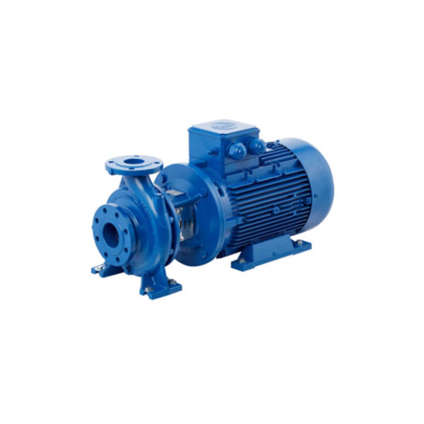 Standart ECO SNM 40-160 Standart ECO SNM 40-160 Təmiz və ya bir qədər çirklənmiş, bərk hissəciklərdən və liflərdən təmizlənmiş, aşağı özlülüklü mayelər. Dizayn xüsusiyyətləri; Standart ECO SNM 40-160 Üfüqi və ya şaquli şaftlı, volütlü, birpilləli, sondan emişli, qapalı çarxlı monobloklu mərkəzdənqaçma nasosları. Korpusun əsas ölçüləri TS EN 733 standartlarına uyğundur. AB 547/2012 enerji qaydalarına uyğun dizayn. Emiş və boşaltma flanşları TS EN 1092 - 2 / PN 16-a uyğundur. Polad və ya paslanmayan polad gövdə materialı olan nasoslarda flanşlar TS EN 1092 - 1 / PN 16-a uyğundur. İstəyə görə istehsal ANSI/ASME flanşları ilə həyata keçirilə bilər. Nasoslar IEC konstruksiya ölçülərinə uyğun olaraq yüksək səmərəlilik sinfi elektrik mühərrikləri ilə istifadə olunur. Standart ECO SNM 40-160 texniki xüsusiyyətləri Hmax -----44 metr  Qmax -----57m3/H N-----------7,5 kw n------2950