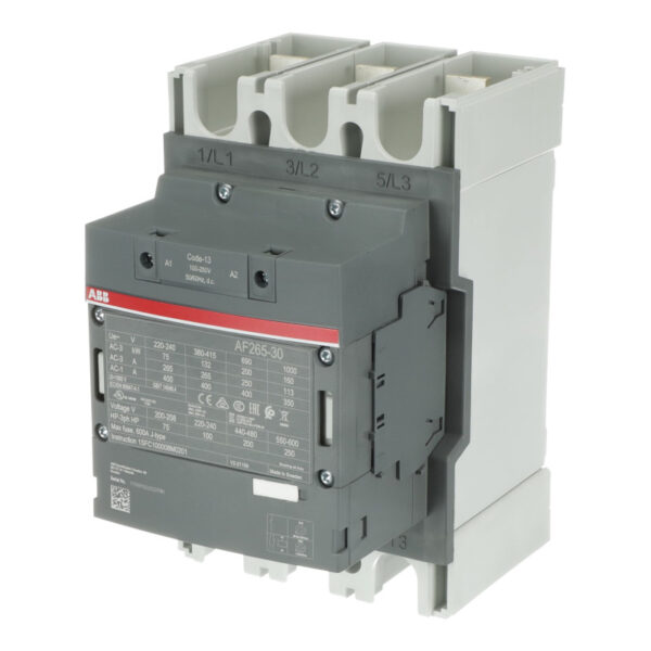 AF265-30-11-13 Kontaktor AF265-30-11-13, Schneider Electric şirkətinin istehsalı olan bir kontaktordur. Kontaktorlar, elektrik enerjisinin idarə edilməsi və yüksək cərəyanlı dövrələrin açılıb bağlanmasını təmin edən qurğulardır. Bu növ kontaktorlar daha çox sənaye tətbiqlərində istifadə olunur. AF265 seriyasına aid olan bu kontaktorlar, yüksək keyfiyyətli materiallardan hazırlanmışdır və geniş sahələrdə, məsələn, mühərriklərin idarə olunmasında, istilik sistemlərində və digər yüksək cərəyanlı dövrələrdə istifadə edilə bilər. Bu kontaktor haqqında bəzi ümumi xüsusiyyətlər: İstifadə məqsədi: Əsasən mühərriklərin idarə edilməsi və sənaye sahələrində yüksək cərəyanlı dövrələrin açılıb bağlanması üçün istifadə olunur. Quraşdırma növü: AF265 kontaktoru, montajın asan olması üçün dizayn edilmişdir. Güc tələbləri: Bu kontaktor yüksək cərəyanlı dövrələrdə işləyə biləcək gücə malikdir, buna görə də sənaye avadanlıqlarında geniş istifadə olunur. Əlavə xüsusiyyətlər: Bəzi modellərdə termal və elektrik qoruma funksiyaları mövcuddur, bu da kontaktorun təhlükəsizliyini artırır.
